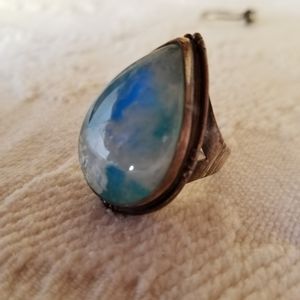 925 Moonstone Ring